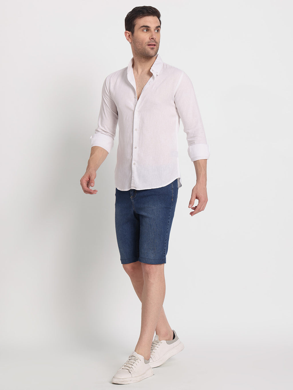 White Linen Shirt