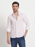 White Linen Shirt For Men
