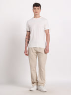 White Round Neck T-Shirt