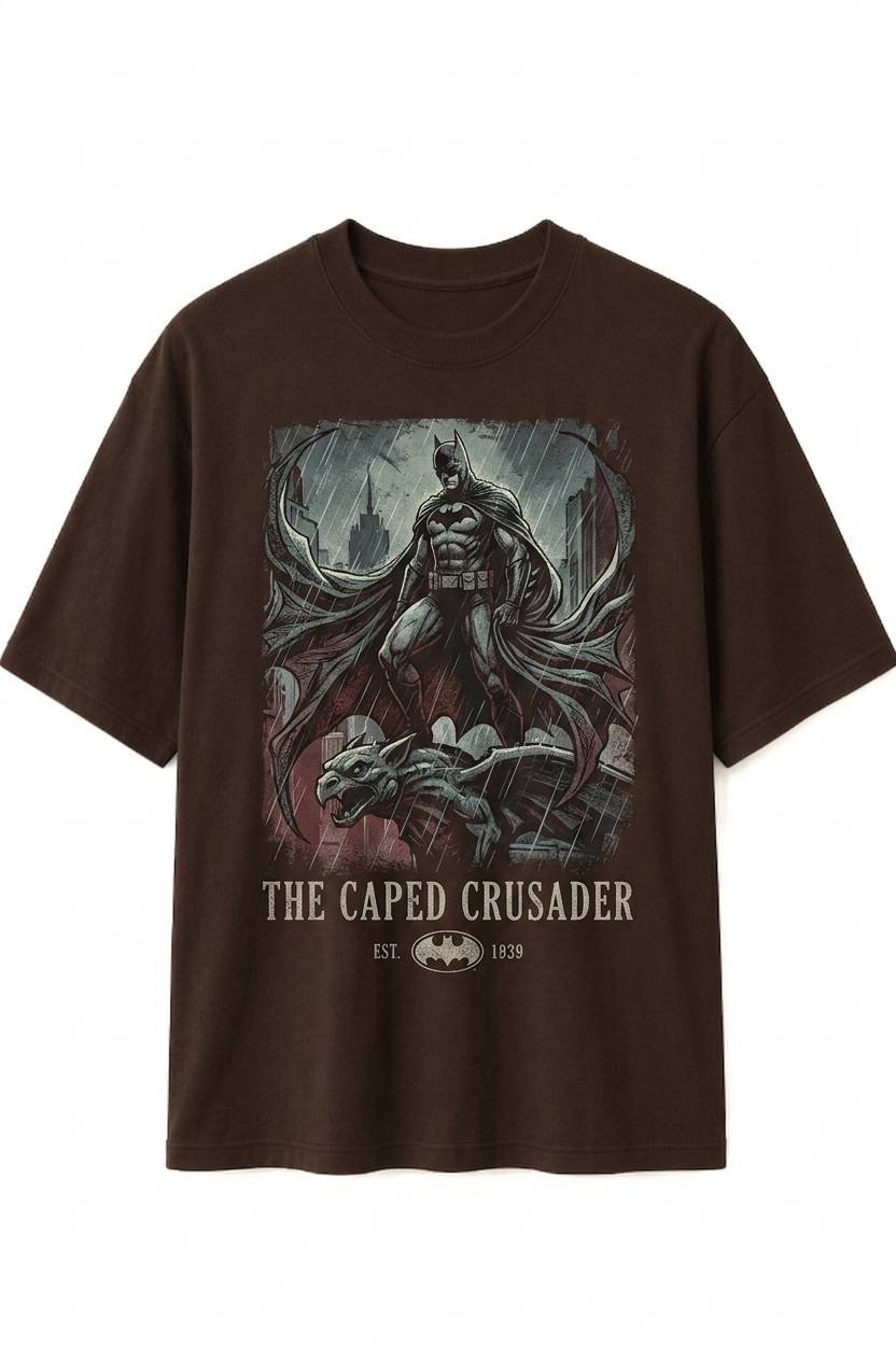 Batman Oversize Brown T-shirt (Cotton)
