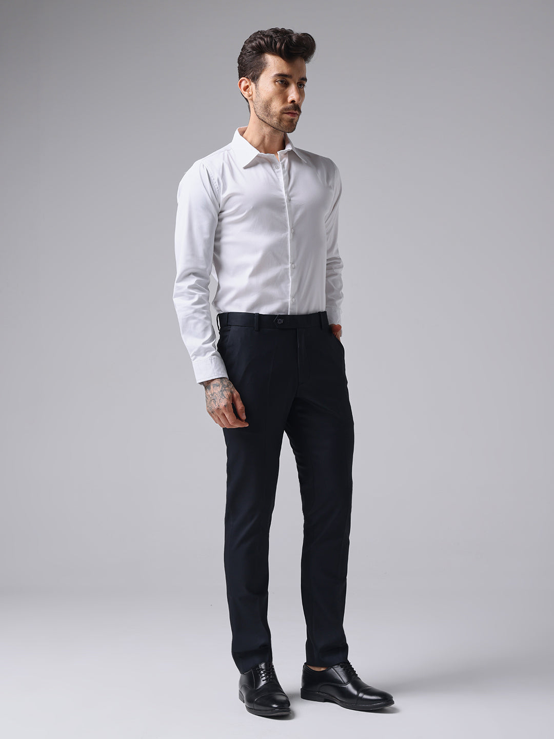 White Sateen Shirt