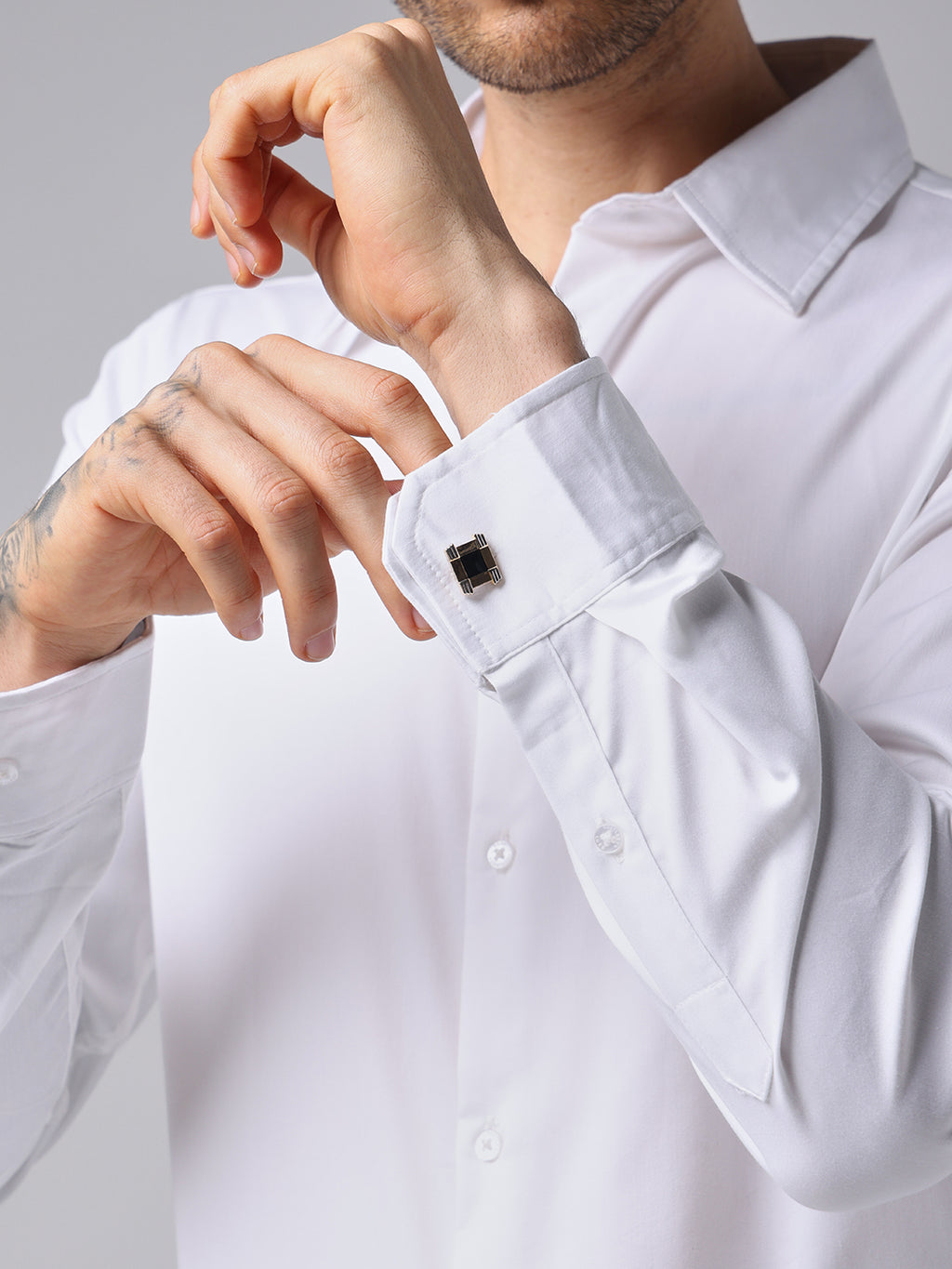 White Sateen Shirt