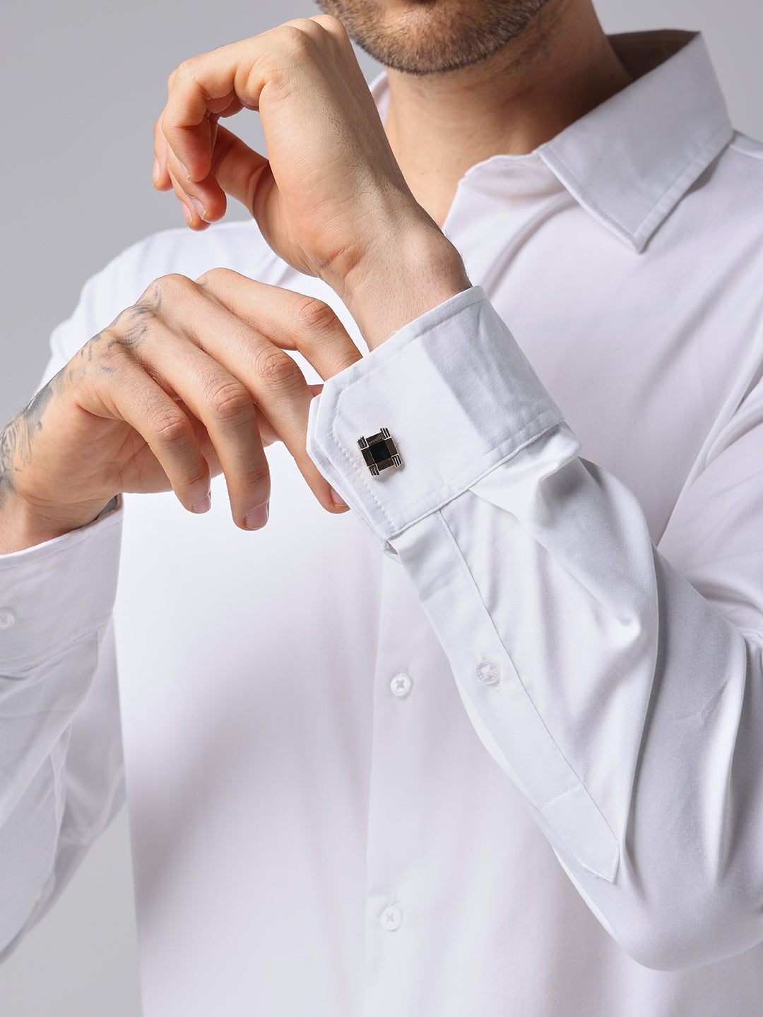White Sateen Shirt