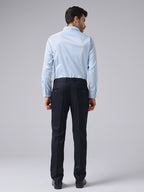 Blue Sateen Shirt