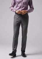 Charcoal Flexi Waist Trouser
