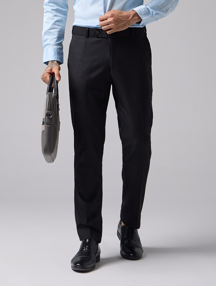 Black Flexi Formal Pant