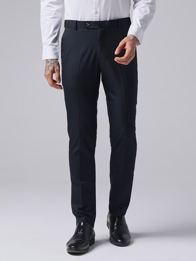 Navy Blue Flexi Formal Pant