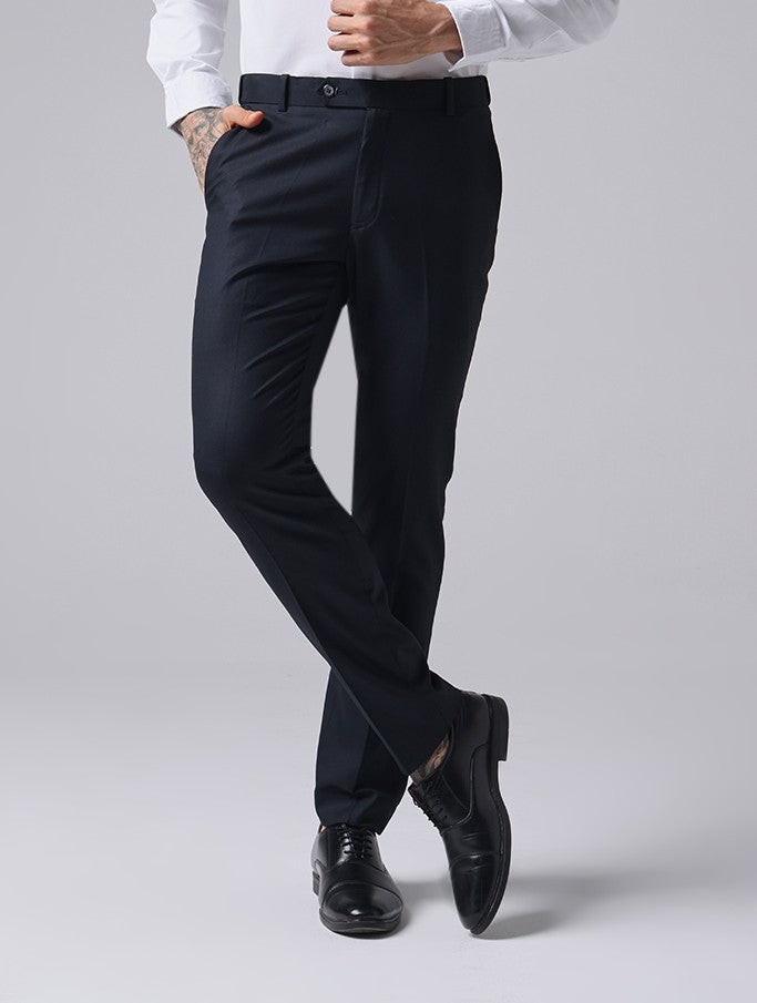 Navy Blue Flexi Formal Pant