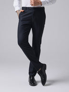 Navy Blue Flexi Formal Pant
