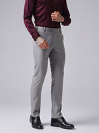Grey Flexi Waist Trouser