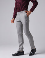 Grey Flexi Waist Trouser