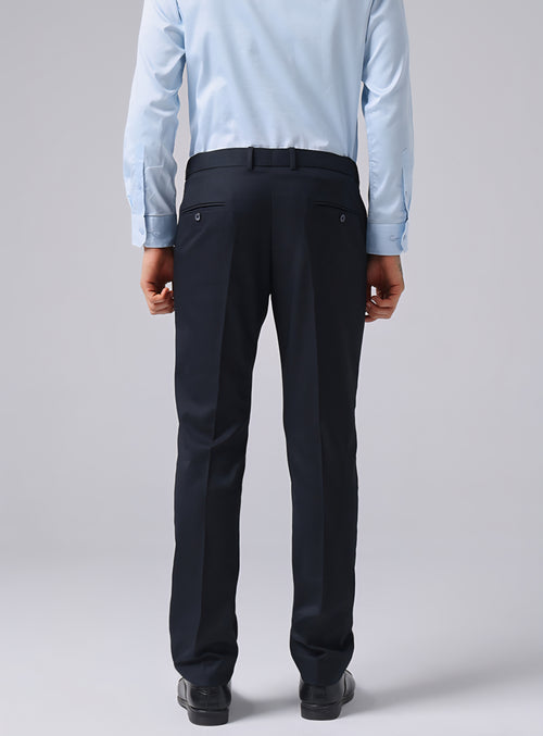 Black Flexi Waist Trouser
