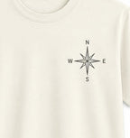 Oversize Printed White T-shirt (Cotton)220gsm