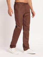 Brown Linen Pant