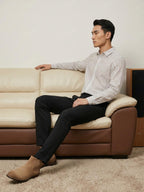 Red Stripes Linen Cotton Shirt