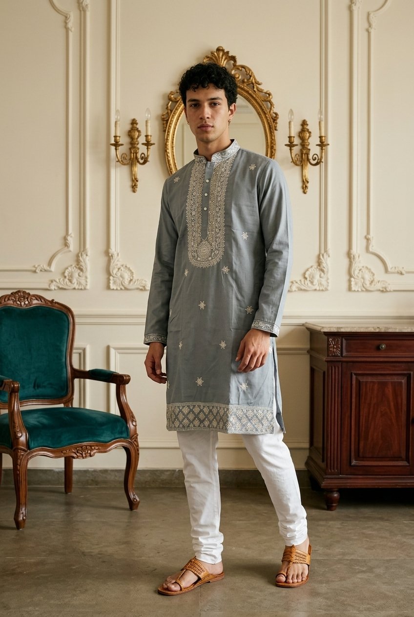 Viscose Designer Kurta