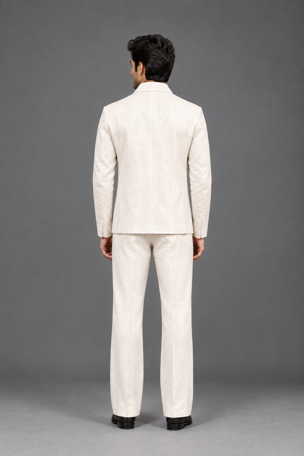Mens white Velvet Embroidered Bomber Jacket with Pant.