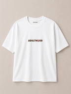 Adulthood Oversize White T-shirts (Cotton)