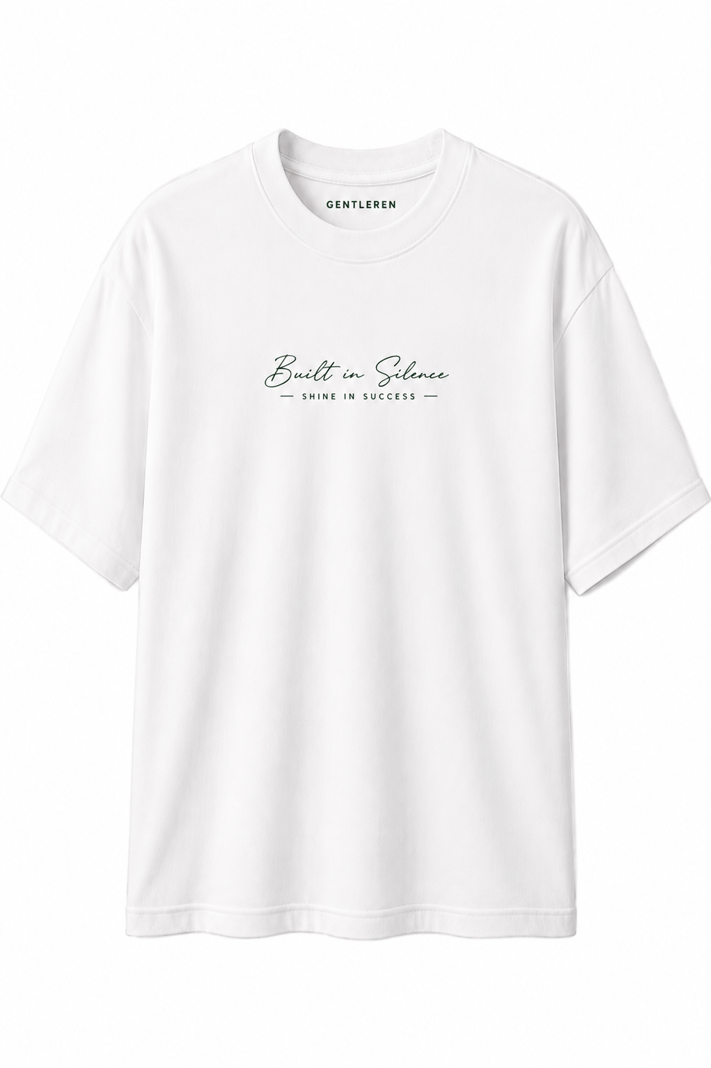 Success Oversize White T-shirts (Cotton)