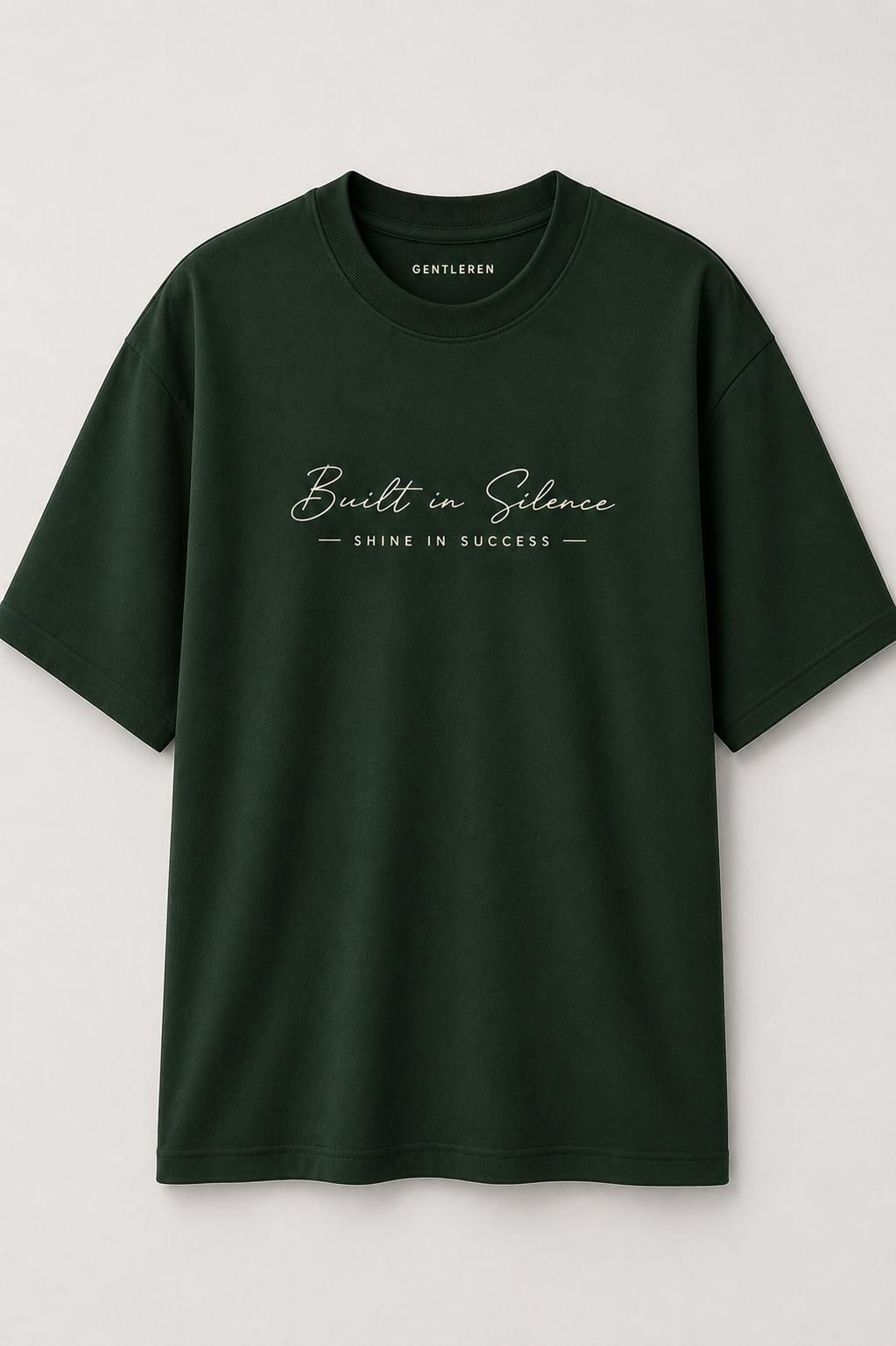 Success Oversize Green T-shirts (Cotton)