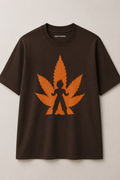 Dragonball Oversize Brown T-shirts (Cotton)