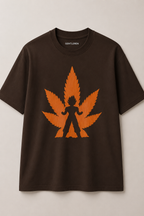 Dragonball Oversize Brown T-shirts (Cotton)
