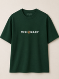 Visionary Oversize Green T-shirt (Cotton)