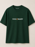 Visionary Oversize Green T-shirt (Cotton)