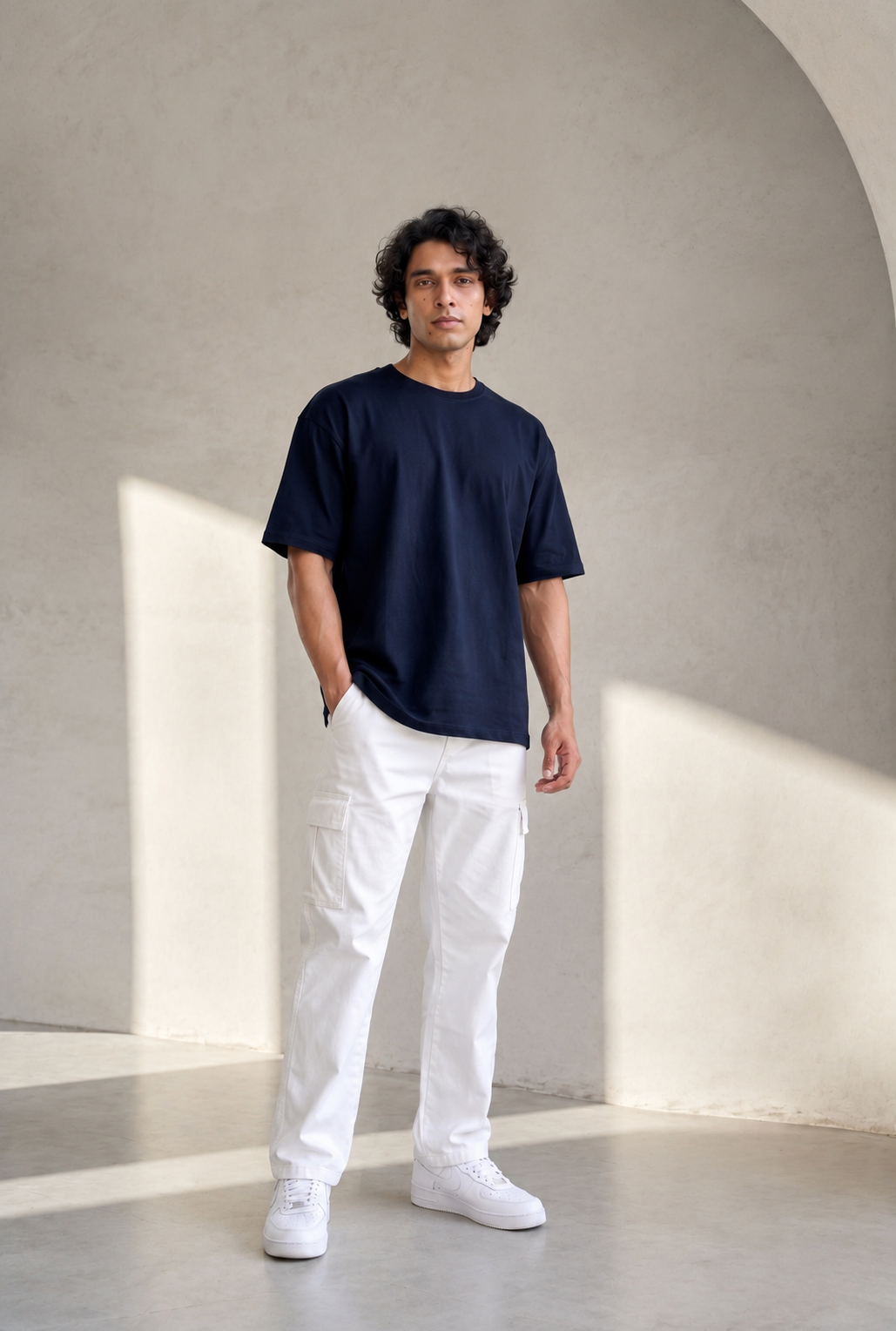 Interlock Over size t-shirt (Cotton)