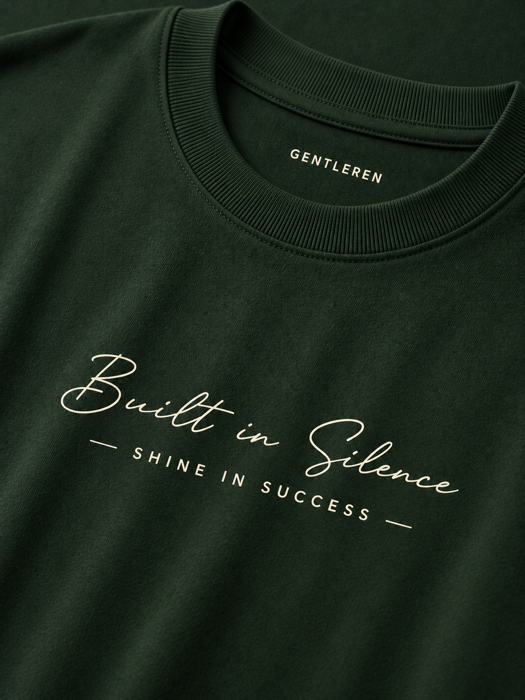 Success Oversize Green T-shirts (Cotton)