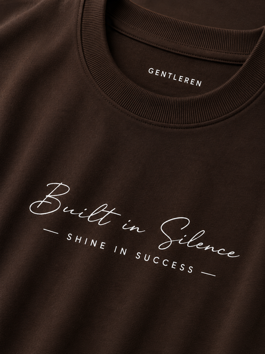 Success Oversize Brown T-shirts (Cotton)