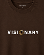 Visionary Oversize Brown T-shirt (Cotton)