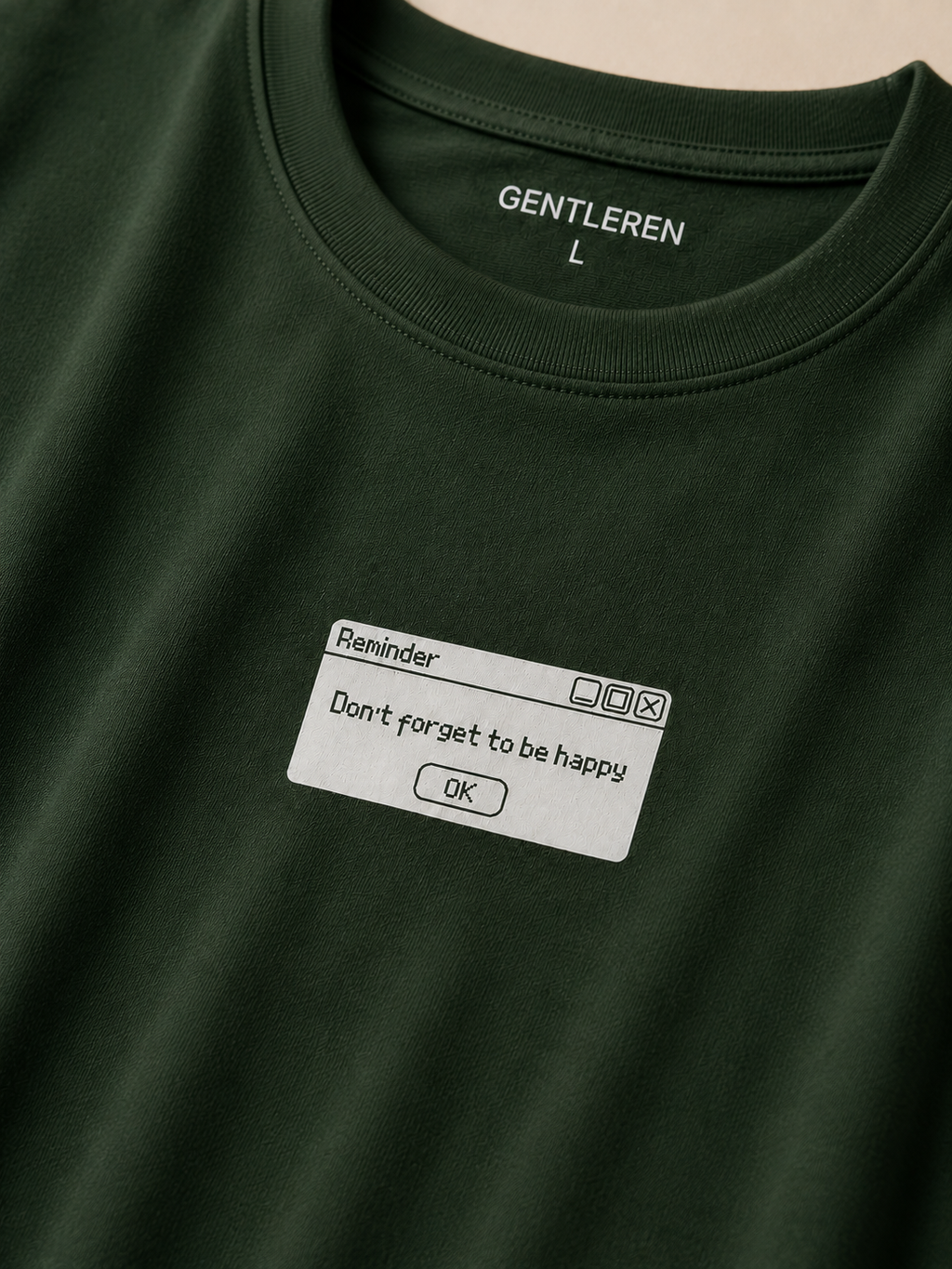Reminder Oversize T-shirt (Cotton)