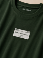 Reminder Oversize T-shirt (Cotton)