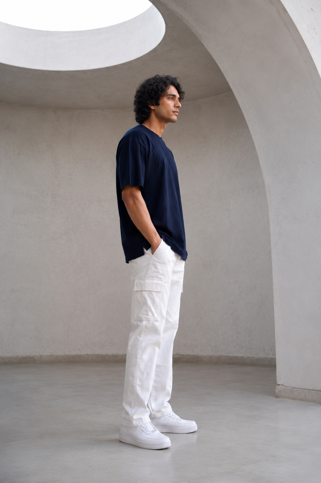 Interlock Over size t-shirt (Cotton)