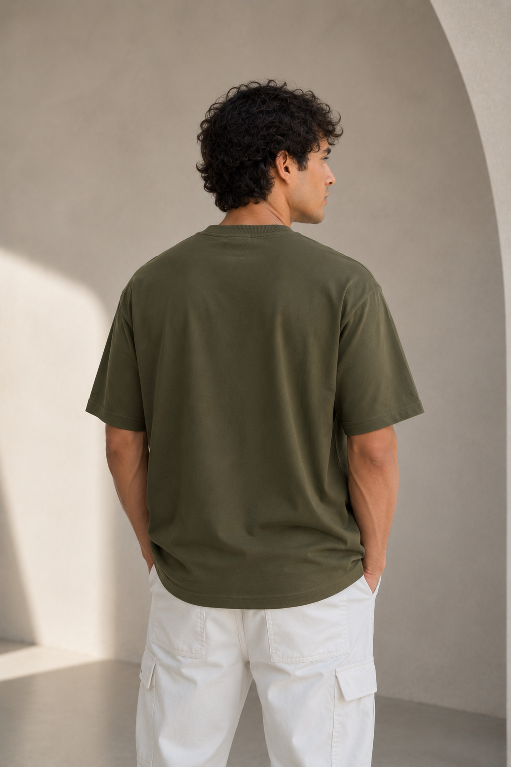 Interlock Over size t-shirt (Cotton)