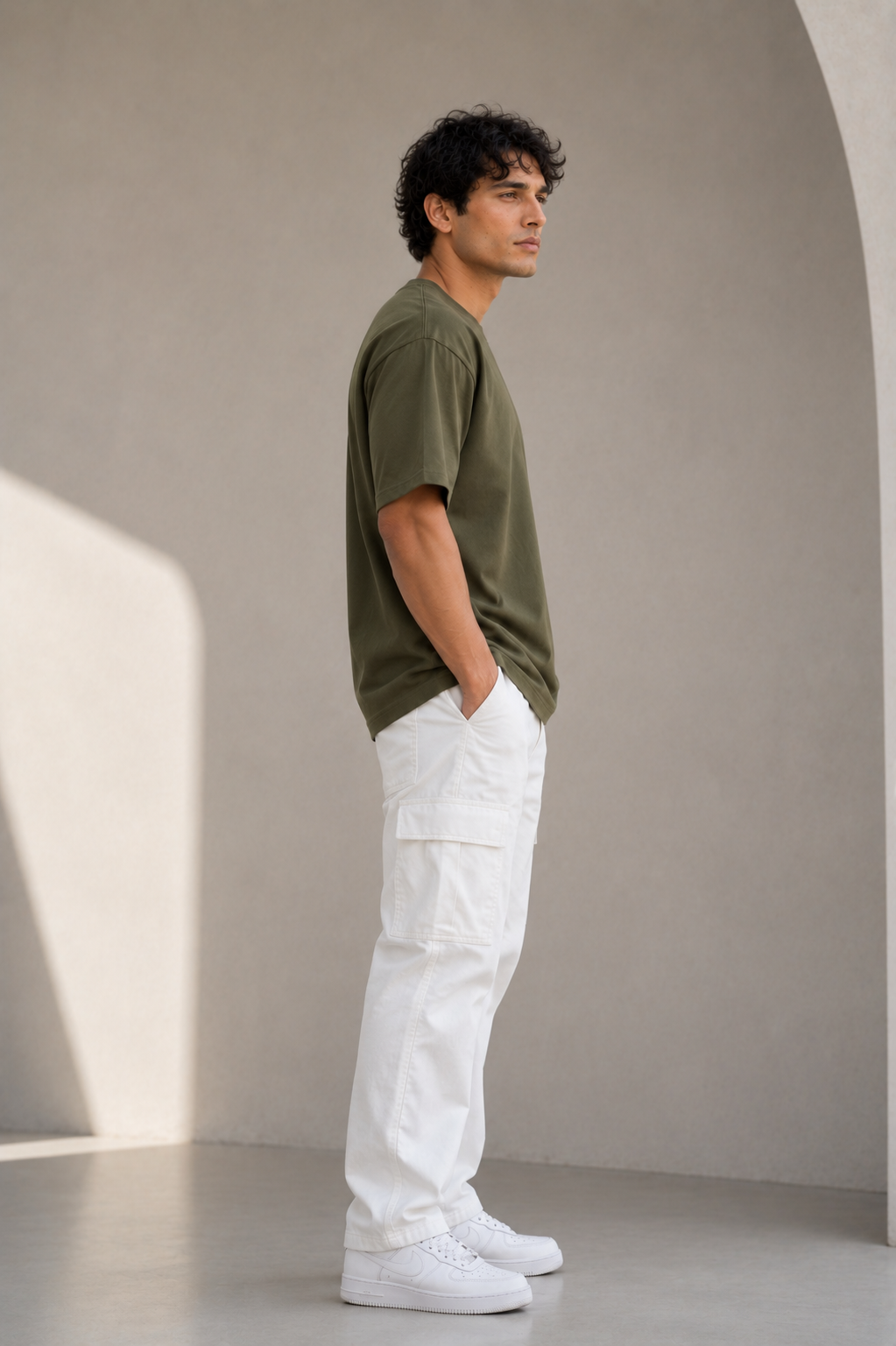 Interlock Over size t-shirt (Cotton)
