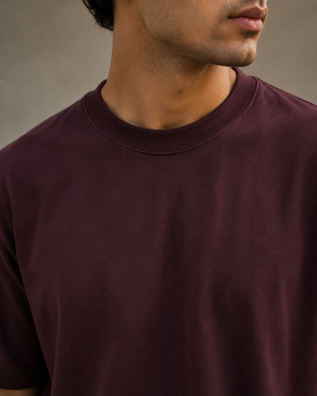 Interlock Over size t-shirt (Cotton)