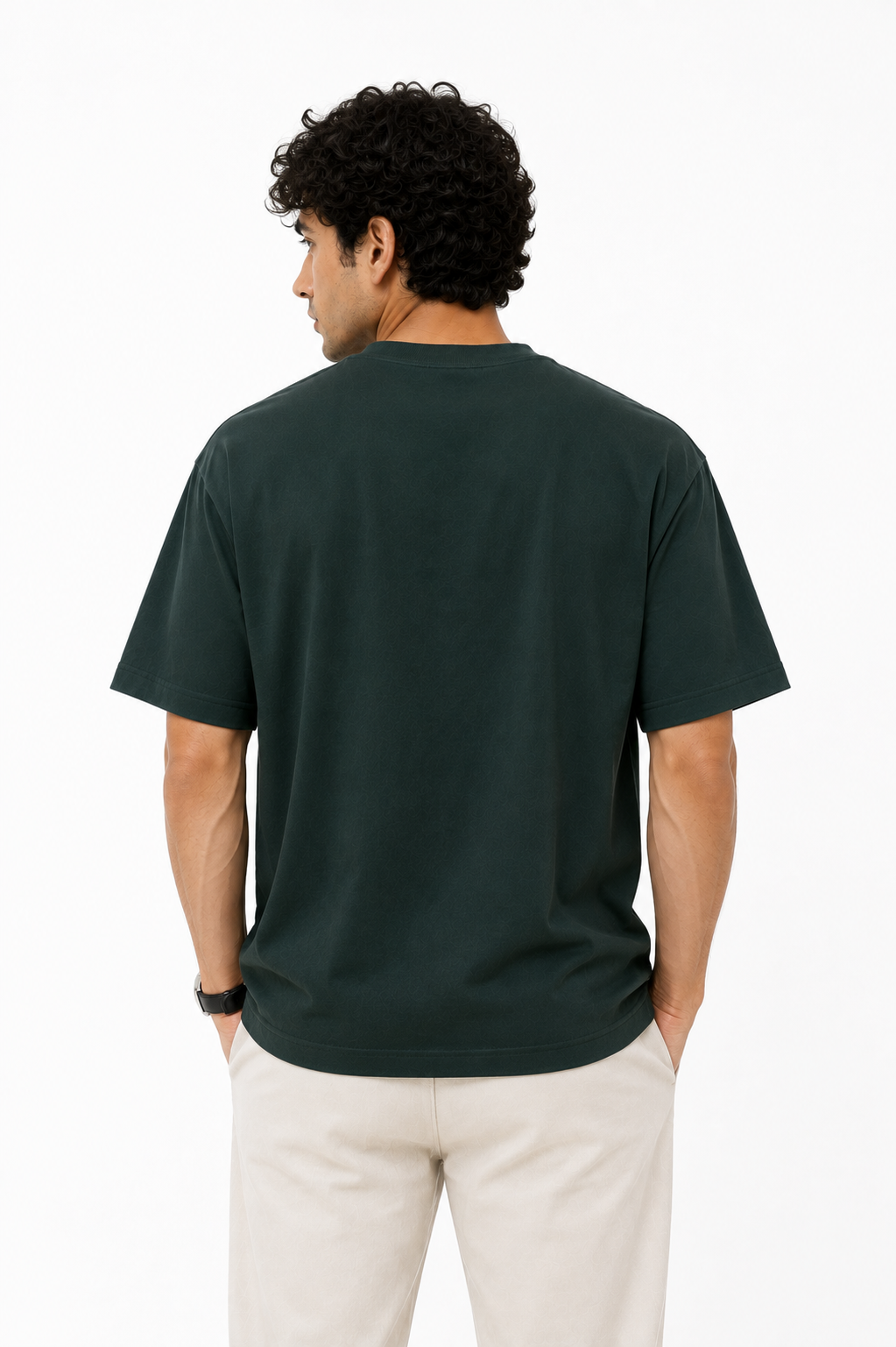 Round Neck Oversize T-shirt 220gsm (Cotton)