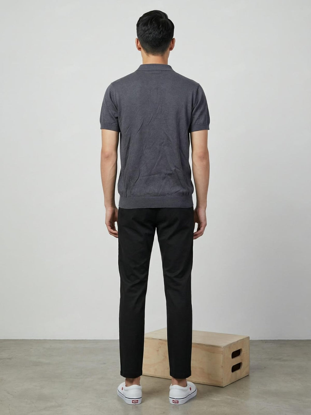 Polo Zipper Half T-Shirt