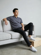 Polo Zipper Half T-Shirt