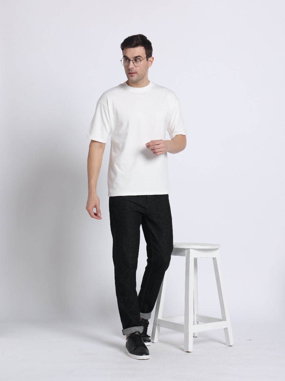 Interlock Over size t-shirt (Cotton)