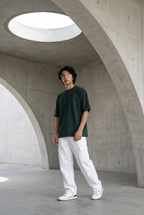 Round Neck Oversize T-shirt 220gsm (Cotton)