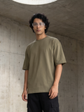 Round Neck Oversize T-shirt 220gsm (Cotton)