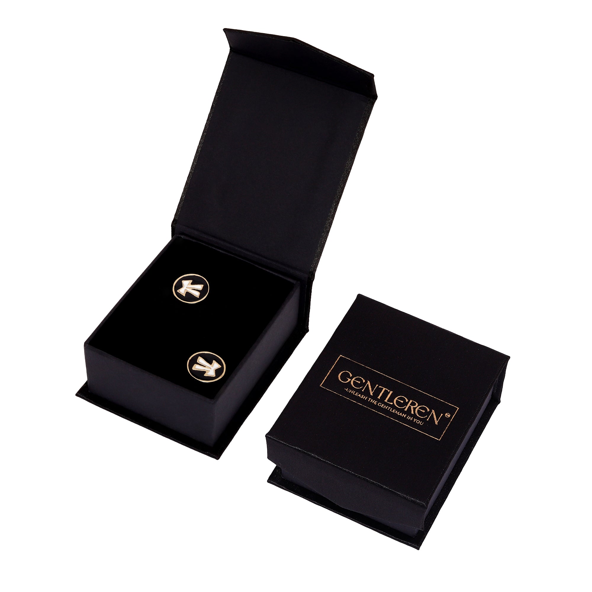 Gentleren Law profession golden cufflinks