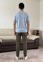 Polo Zipper Half T-Shirt