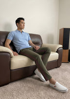 Polo Zipper Half T-Shirt