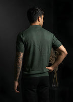Polo Zipper Half T-Shirt