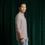 Linen Cotton Stripes Shirt
