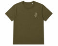 Oversize Sage Green Printed T-shirt (Cotton)220gsm